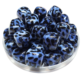 83- Ice Cube Glaçon, Léopard Saphir