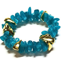 Séparateurs triangles arrondis en CCB, doré Réf CCB51