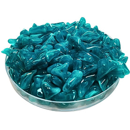 5- Crispy, Teal marbré