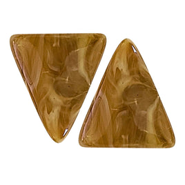 3- Khéops triangle à 2 trous, Topaze marbré