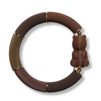 Bracelet ourson Teddy, Toffee