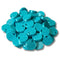 6 - Druzzy Turquoise satin