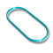 9 - Cadre contour pour arches, Turquoise satin