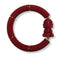 Bracelet Bouddha, Rouge Carmin