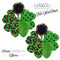 Kit boucles d'oreilles - Collection Gingko - Trio Vert clair